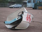 Half boat
