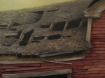 Broken roof