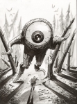 Giant eye