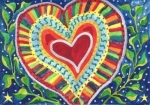 Colorfull heart
