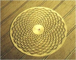 Google Heart crop circle
