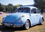 Volkswagen Beetle blue
