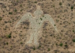 Geoglyph for plane