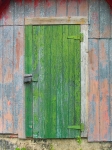 Green door
