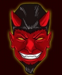Devil face