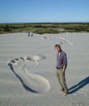 Giant foot print